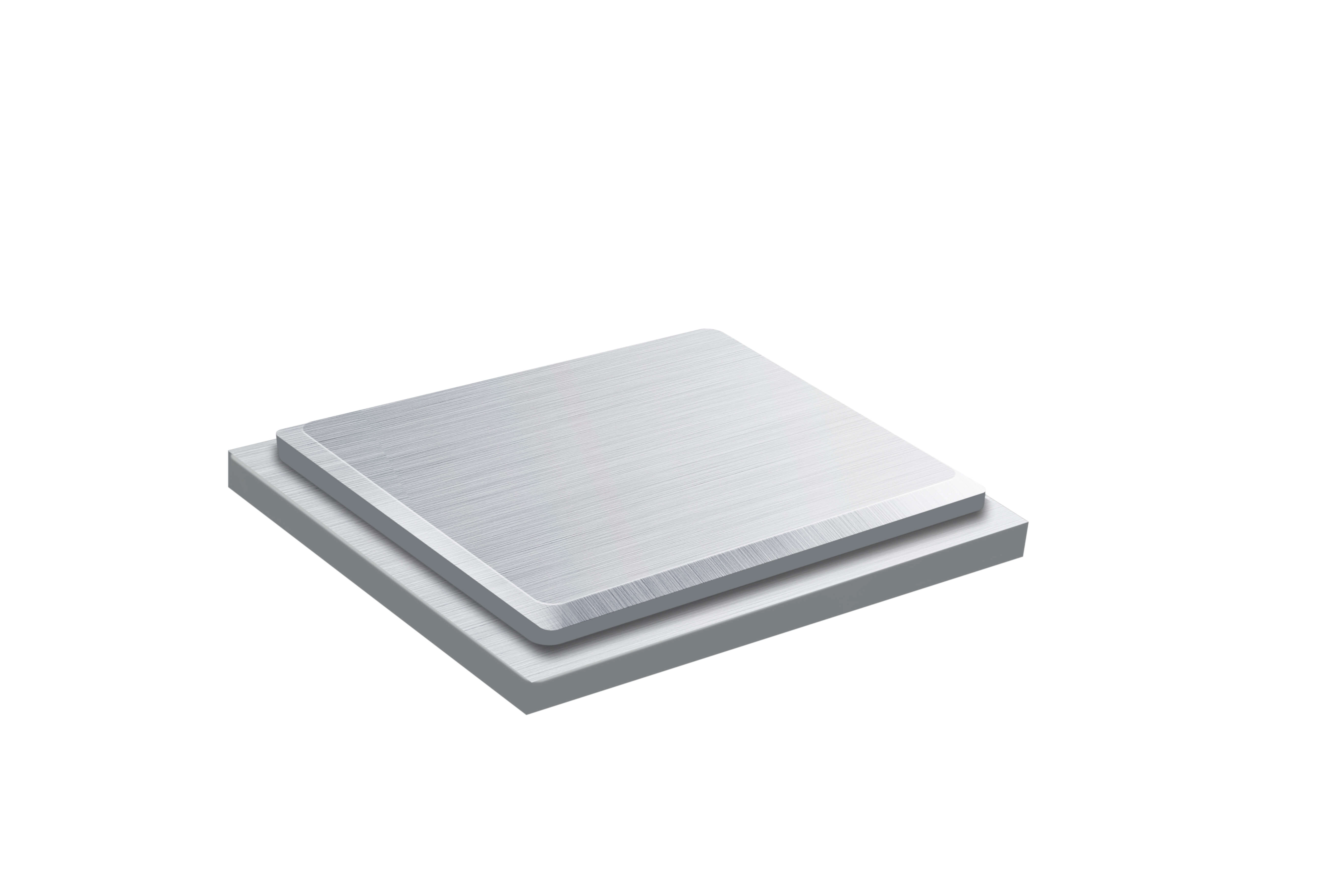 Knock-in aluminium end caps for industrial use.