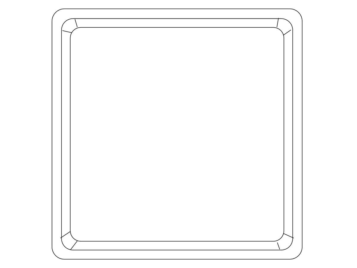 Square End Cap Image 1