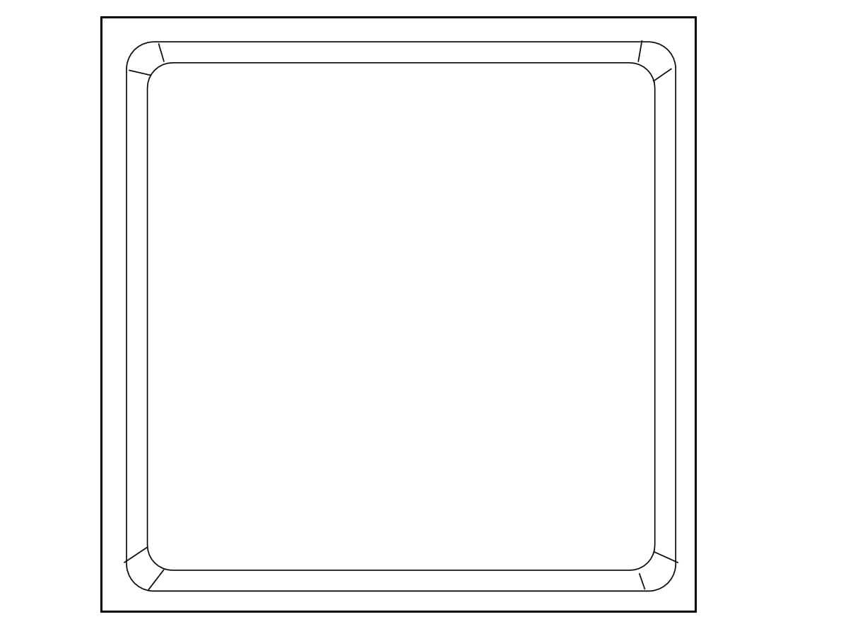 Square End Cap Image 1